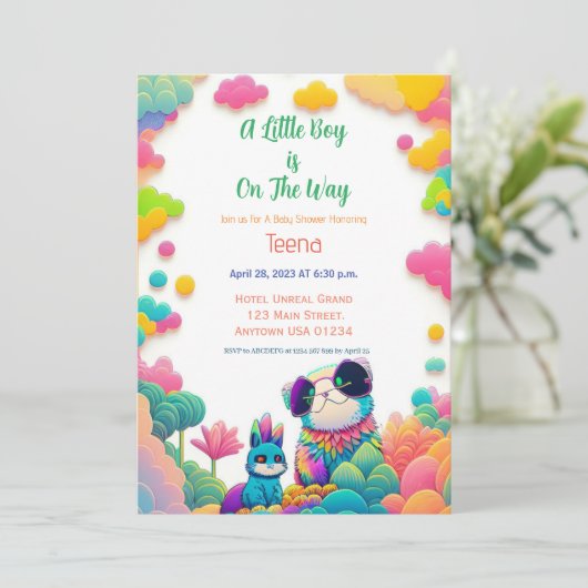 Uitnodiging (Staand voorkant)