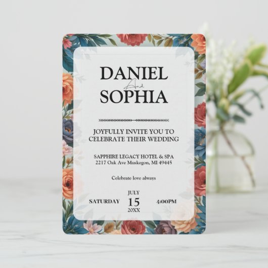 Uitnodiging (Staand voorkant)