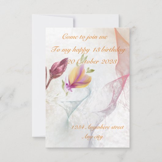 Uitnodiging (Voorkant)