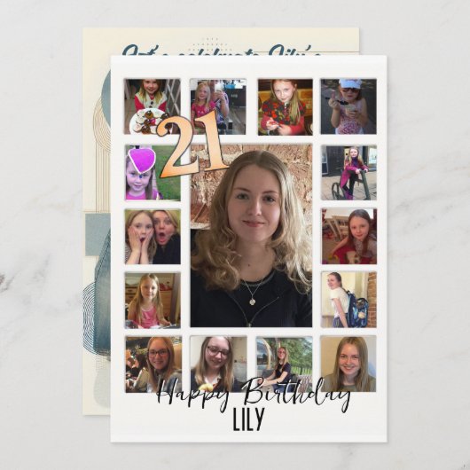 Uitnodiging (Voorkant / Achterkant)