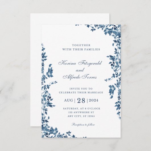 Uitnodiging (Voorkant / Achterkant)