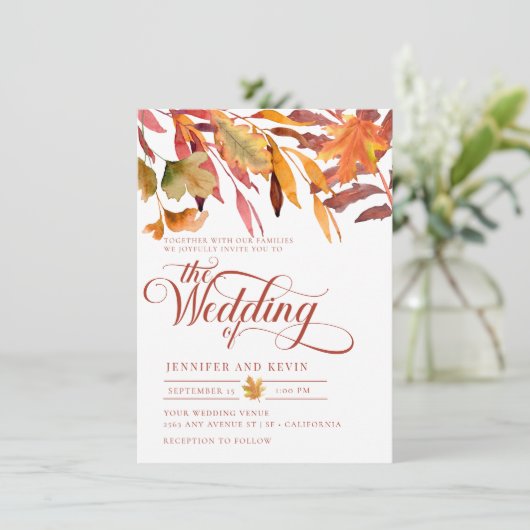 Uitnodiging (Staand voorkant)