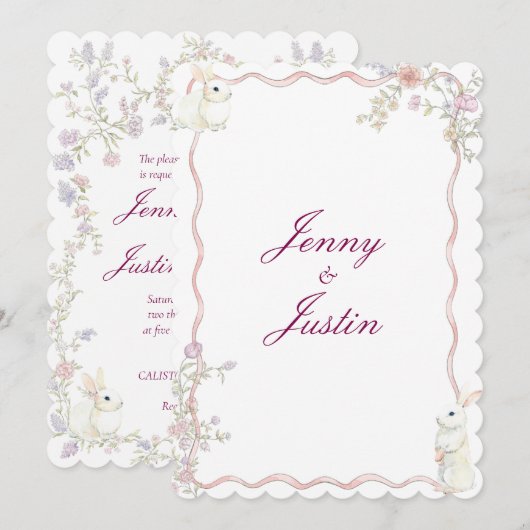 Uitnodiging (Voorkant / Achterkant)