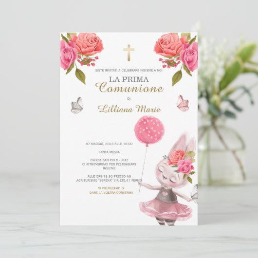 Uitnodiging (Staand voorkant)