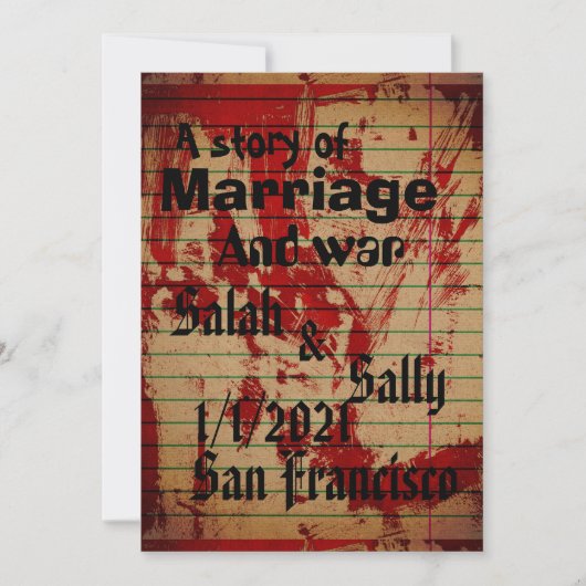 uitnodiging (Voorkant)