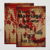 uitnodiging (Voorkant / Achterkant)