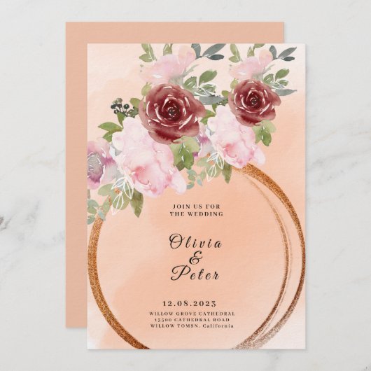 uitnodiging (Voorkant / Achterkant)