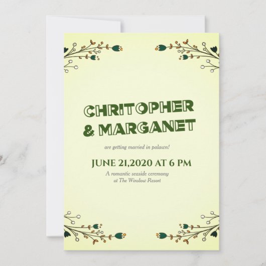 Uitnodiging (Voorkant)