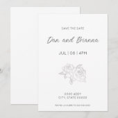 Uitnodiging (Voorkant / Achterkant)