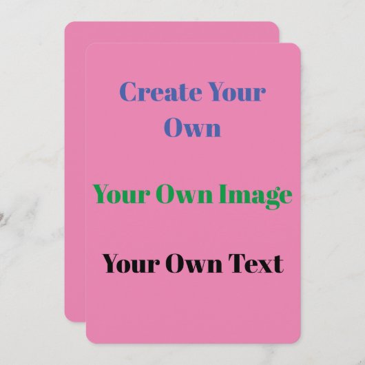 uitnodiging (Voorkant / Achterkant)