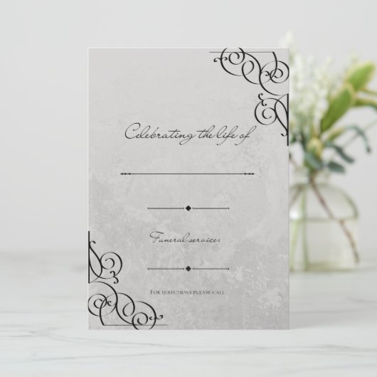 Uitnodiging (Staand voorkant)