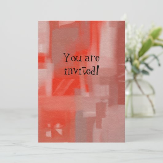 Uitnodiging (Staand voorkant)