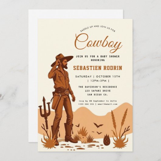 Uitnodiging (Voorkant / Achterkant)