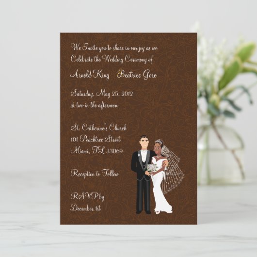 Uitnodiging (Staand voorkant)