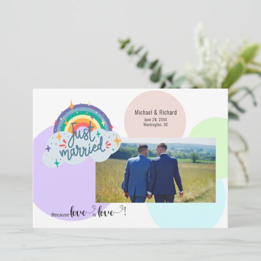 Uitnodiging (Staand voorkant)