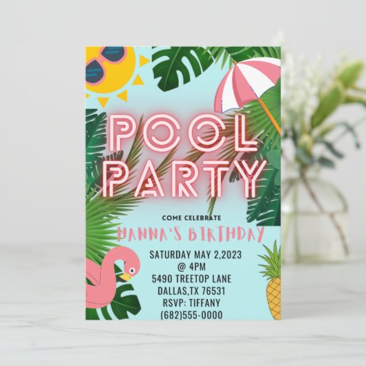 Uitnodiging (Staand voorkant)