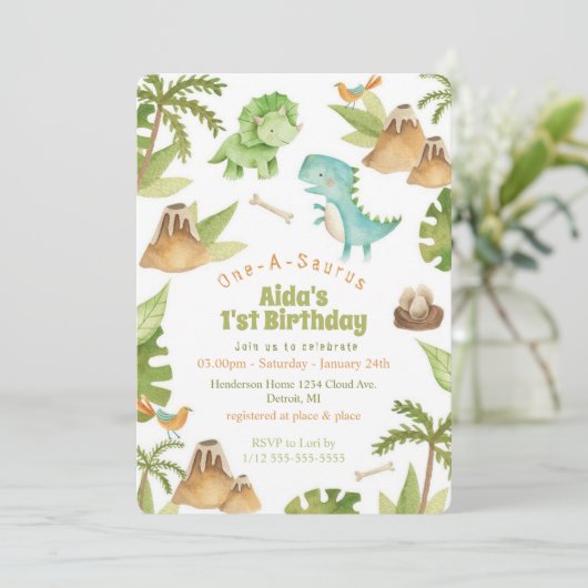 Uitnodiging (Staand voorkant)