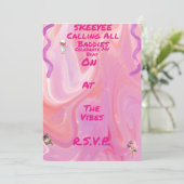 Uitnodiging (Staand voorkant)