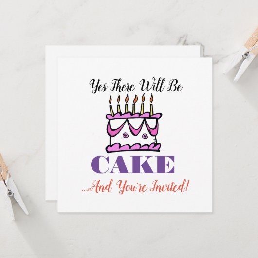 Uitnodiging (Voorkant / Achterkant in situ)