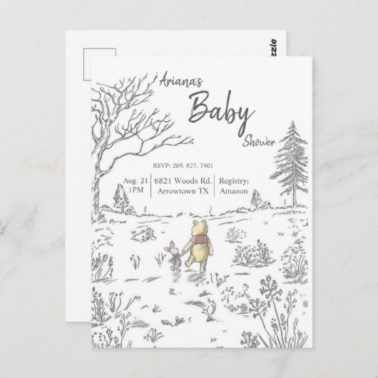 Uitnodiging (Voorkant / Achterkant)