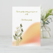 Uitnodiging (Staand voorkant)