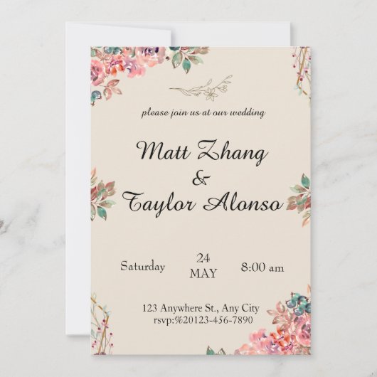 Uitnodiging (Voorkant)