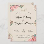 Uitnodiging (Voorkant / Achterkant)