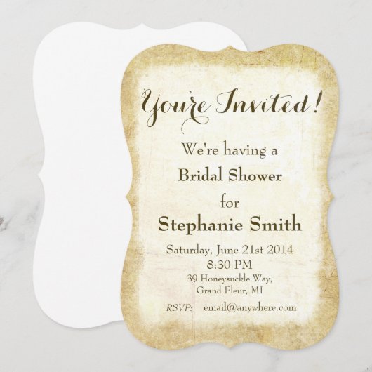  uitnodiging (Voorkant / Achterkant)