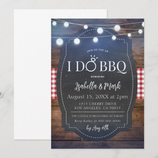 Uitnodiging (Voorkant / Achterkant)