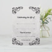 Uitnodiging (Staand voorkant)