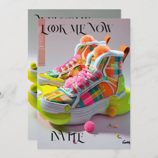 Uitnodiging (Voorkant / Achterkant)