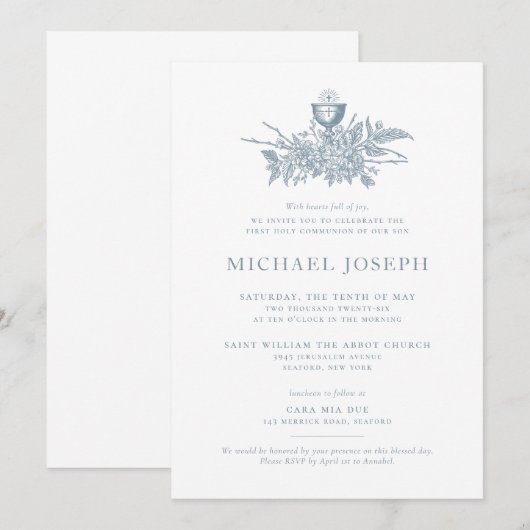 Uitnodiging (Voorkant / Achterkant)