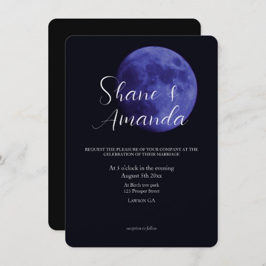 Uitnodiging (Voorkant / Achterkant)