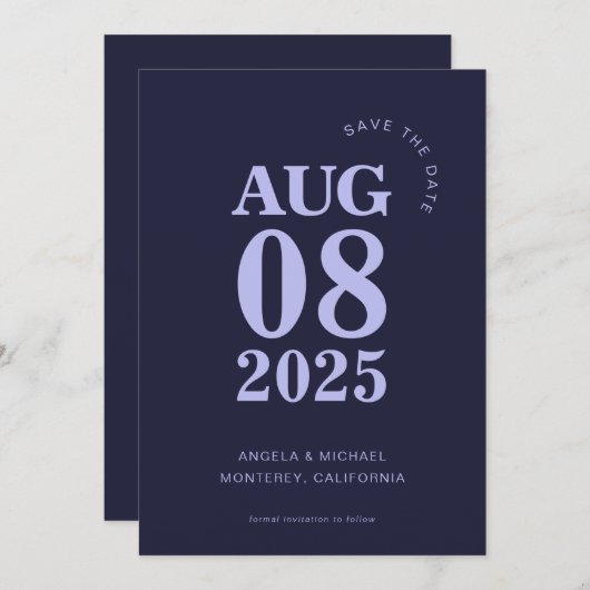 Uitnodiging (Voorkant / Achterkant)