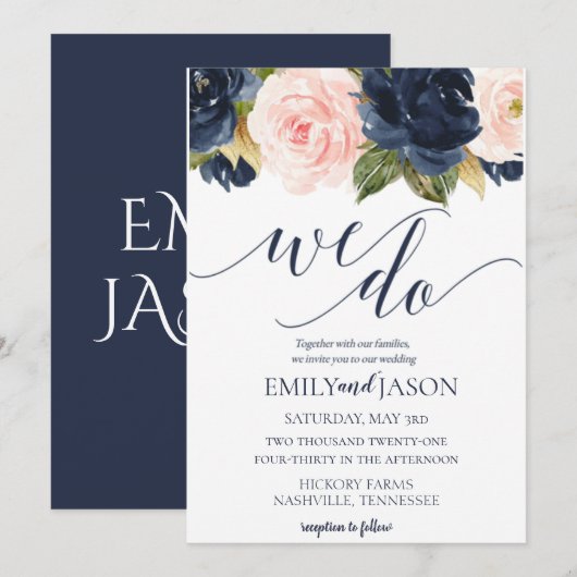 Uitnodiging (Voorkant / Achterkant)