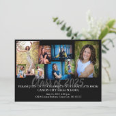 Uitnodiging2 van de aankondigingen van de graad (Staand voorkant)