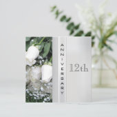 Uitnodiging 12e verjaardag (Staand voorkant)