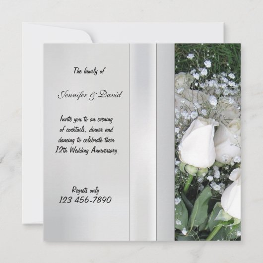 Uitnodiging 12e verjaardag (Achterkant)