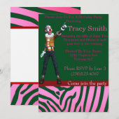 Uitnodiging 13 van de Kast van de Partij van de St (Voorkant / Achterkant)