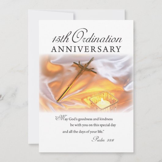 Uitnodiging 15e Jubileum van de Orde, dwars kan (Voorkant)