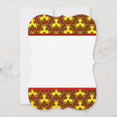 Uitnodiging 1 van de partij Cheetha Birthday (Achterkant)