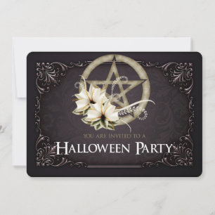 Uitnodiging 1 van de partij Green Pentagram Hallow