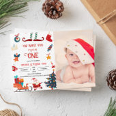 Uitnodiging 1e verjaardag foto