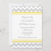 Uitnodiging 20-jarig jubileum geelgrijze Chevron (Achterkant)