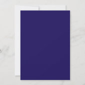 Uitnodiging 20e verjaardag marineblauw (Achterkant)