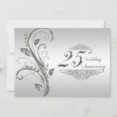 Uitnodiging 25-jarig huwelijksfeest (Voorkant)