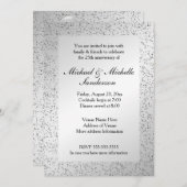 Uitnodiging 25-jarig huwelijksjubileum (Voorkant / Achterkant)