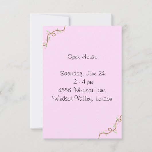 Uitnodiging 25-jarig huwelijksjubileum (Achterkant)