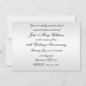 Uitnodiging 25-jarig huwelijksjubileum (Achterkant)