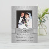 Uitnodiging 25-jarig jubileum (Staand voorkant)